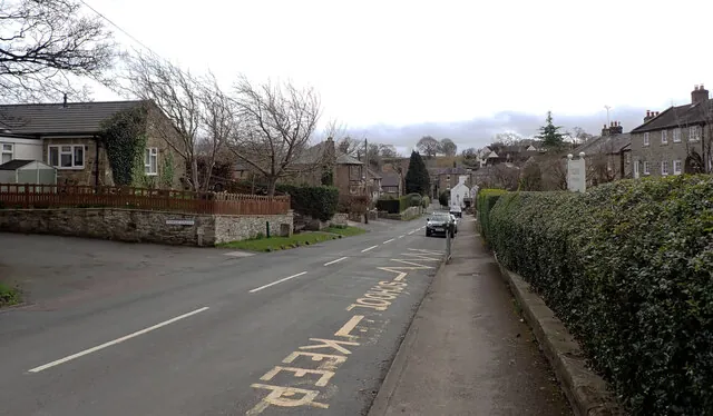 Main Street through Follifoot village